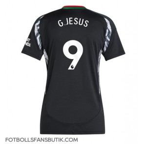 Arsenal Gabriel Jesus #9 Replika Bortatröja Damer 2024-25 Kortärmad